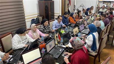 غرفة عمليات تنسيقية شباب الأحزاب والسياسيين تواصل انعقادها لمتابعة انتخابات مجلس الشيوخ