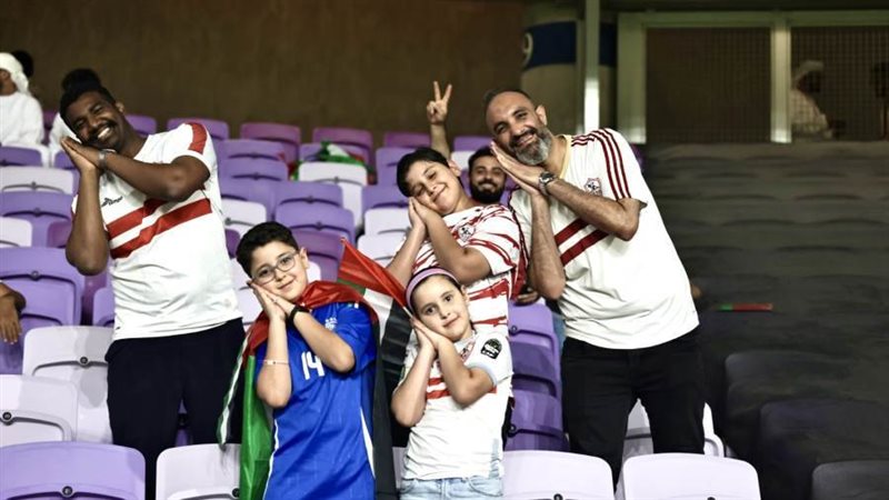 حضور مصري في مدرجات