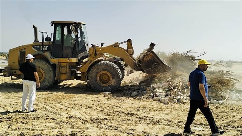 جانب من حملات إزالة