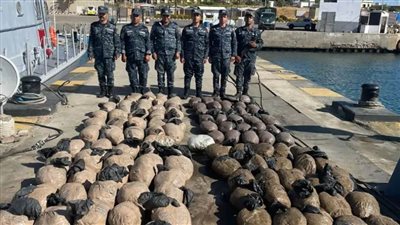 عاجل.. القوات البحرية تحبط محاولة تهريب كميات من المواد المخدرة داخل البلاد