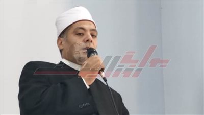 الدكتور عبدالقادر سليم يلقي خطبة الجمعة بكفر الشيخ