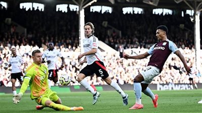 أستون فيلا يستعد ليالي الأبطال بثلاثية في شباك فولهام 