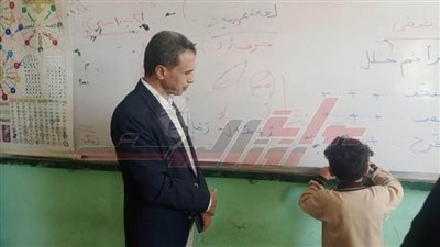 د علاء جودة يتفقد مدارس كفر الشيخ