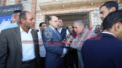 عبدالمعطي: يتفقد إدارات الوحدة المحلية ببرج البرلس