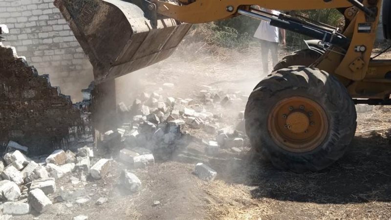 جانب من تنفيذ الإزالات