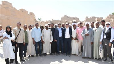 استكمال أعمال تطوير المتحف المفتوح بالكرنك