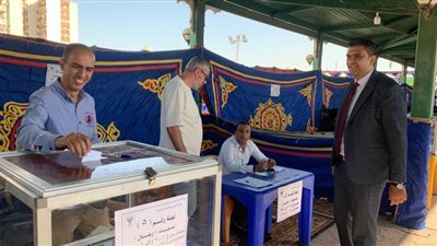 مدير الشباب والرياضة يتفقد إجراءات الجمعية العمومية للنادي المصري: لجنين لـ كبار السن وذوي الهمم| صور  