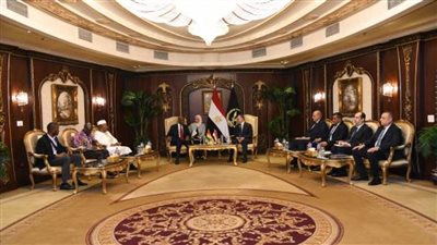 وزير الداخلية يستقبل وزير الأمن والحماية المدنية بدولة غينيا والوفد المرافق له 