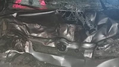 إصابة 8 أشخاص في حادث تصادم سيارتين بأسيوط 