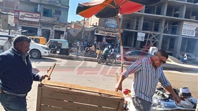 حملات مكبرة لإزالة الإشغالات بمركزي سيدي سالم والحامول