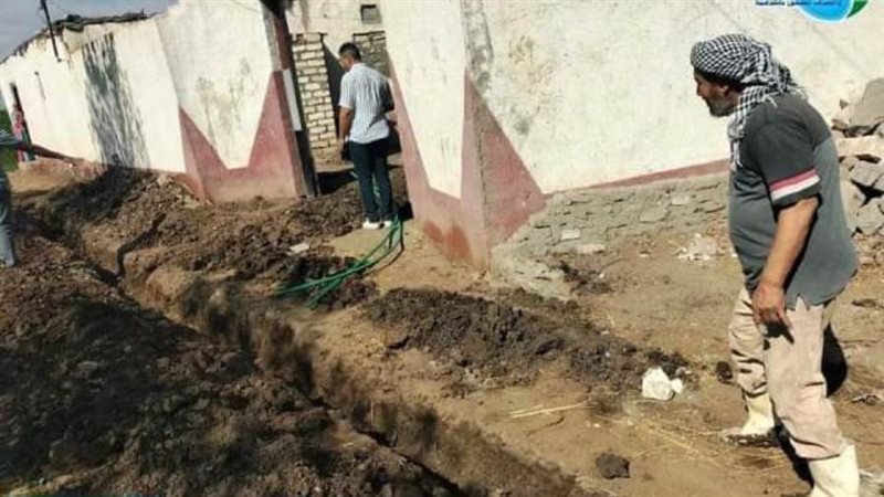 تركيب وصلات مياه