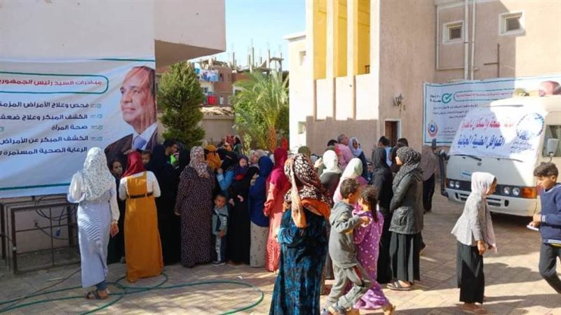 قافله طبيه بقرية