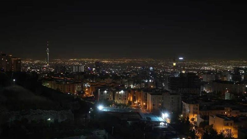 طهران اثناء العدوان