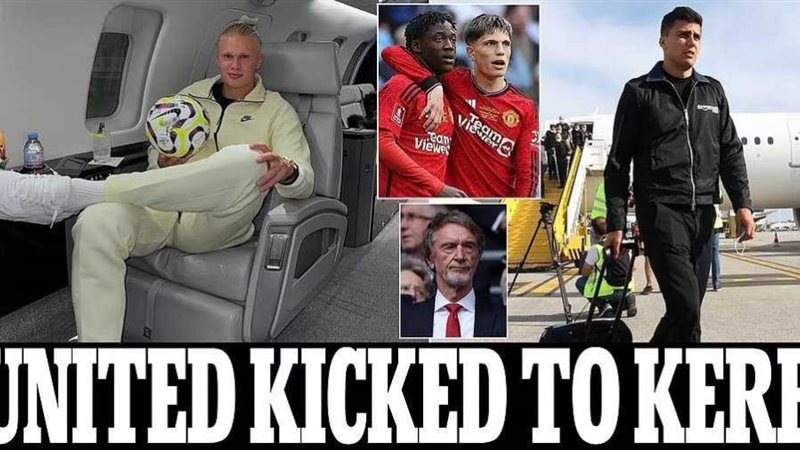 لاعبو السيتي يسافرون