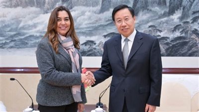 وزيرة التنمية المحلية ومحافظ الأقصر يلتقيان بأمين لجنة الحزب الشيوعي الصينى بمقاطعة سيتشوان