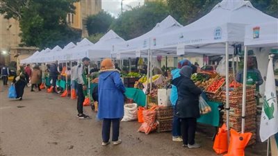 استمرار سوق اليوم الواحد للمزارعين بمحطة الرمل بالإسكندرية 