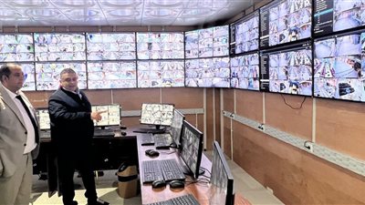 اللجنة العليا للتفتيش الأمني تتفقد مطار الأقصر وتتابع نشاط البالون الطائر