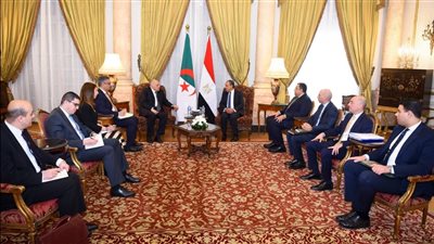 وزير الخارجية ونظيره الجزائري يبحثان سبل تعزيز العلاقات الثنائية المتميزة