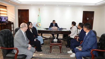 🔳وزير الزراعة يبحث مع وفد صيني مستجدات إنشاء مصنع متطور للمبيدات 