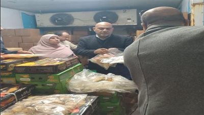 ضبط 1.5 طن دواجن وبسطرمة غير صالحة للاستهلاك الآدمي في شبرا الخيمة