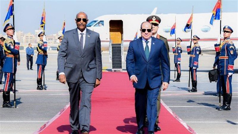 الرئيس السيسي والبرهان