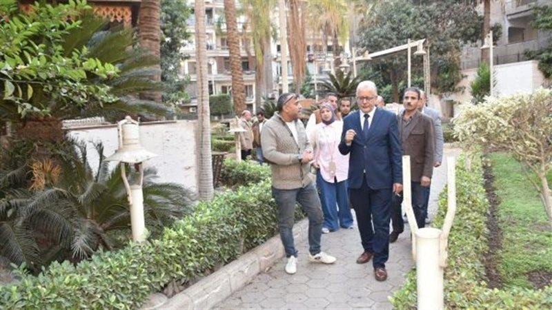 متابعة أعمال التطوير