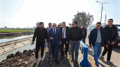 عبدالمعطي: يتفقد إنشاء قطاع الربط «طريق دسوق المزدوج-والطريق القديم»