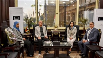 محافظ الأقصر يبحث مع الممثل المقيم لبرنامج الأمم المتحدة تعزيز التعاون