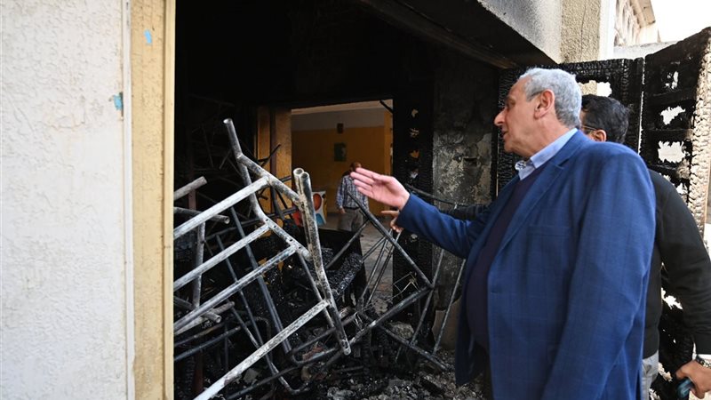 محافظ الغربية خلال