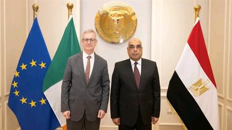 وزير العدل يستقبل