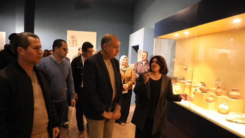 محافظ المنيا يتفقد