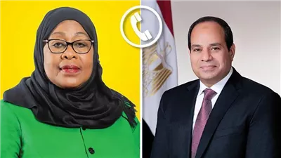 الرئيس السيسي يهنئ نظيرته التنزانية بمناسبة فوزها لولاية ثانية