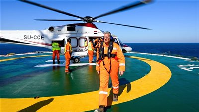 وزير البترول يتفقد حفر أول بئر ببرنامج إيني الإيطالية الجديد