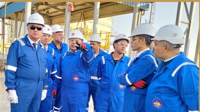 لمتابعة إجراءات السلامة.. المهندس يس محمد يتفقد مستودع بدر التابع لمصر للبترول