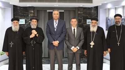 محافظ أسوان ينسق مع الكنيسة لاستقبال قداسة البابا تواضروس الثاني