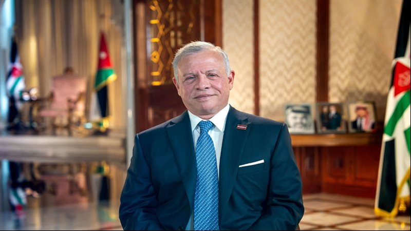 عاهل الأردن الملك