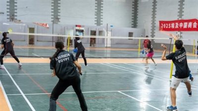 ختام المعسكر التدريبي للريشة الطائرة للناشئين