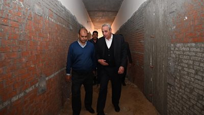 بالصور.. تنفيذ 75% من مشروع إنشاء المبنى الجديد لديوان محافظة الغربية