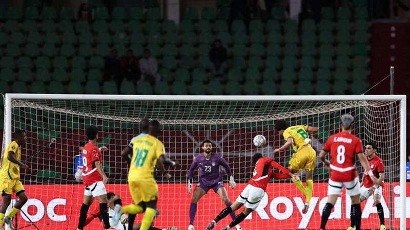 منتخب مصر أمام زيمبابوي