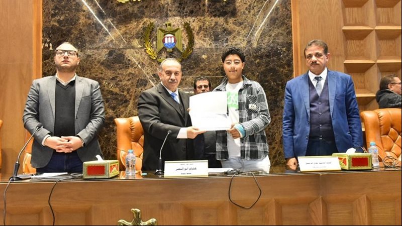 جانب من التكريم 