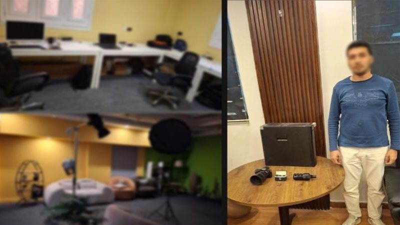 ضبط استوديو تصوير