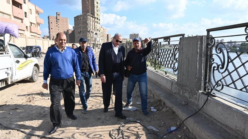 محافظ الغربية خلال