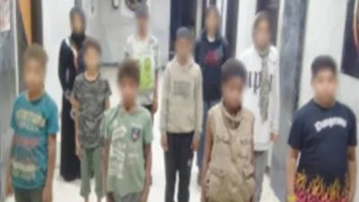 ضبط 10 أشخاص استغلوا 18 حدثاً في التسول واستجداء المارة بالجيزة