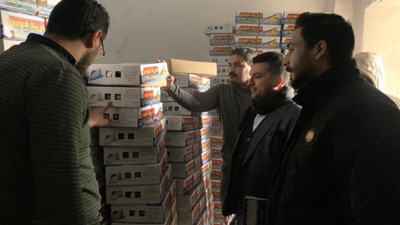 جانب من الحملات والمضبوطات