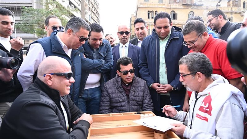 الوزير والمحافظ 