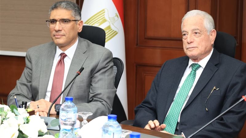 محافظ الجيزة ومستشار