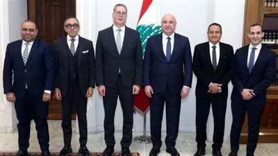 وزير البترول ينقل رسالة دعم من الرئيس السيسي لنظيره اللبناني