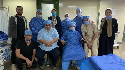 إنقاذ مريضة باستئصال ورم سرطاني بمستشفى سوهاج الجامعي