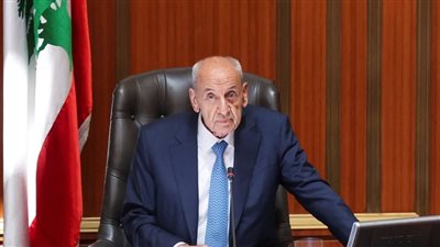 رئيس مجلس النواب اللبناني يؤكد تقديره للدور المصري الداعم لبلاده