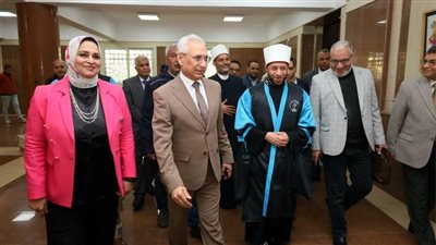 رئيس جامعة المنيا يستقبل وزير الأوقاف ويبحث سبل التعاون المشترك